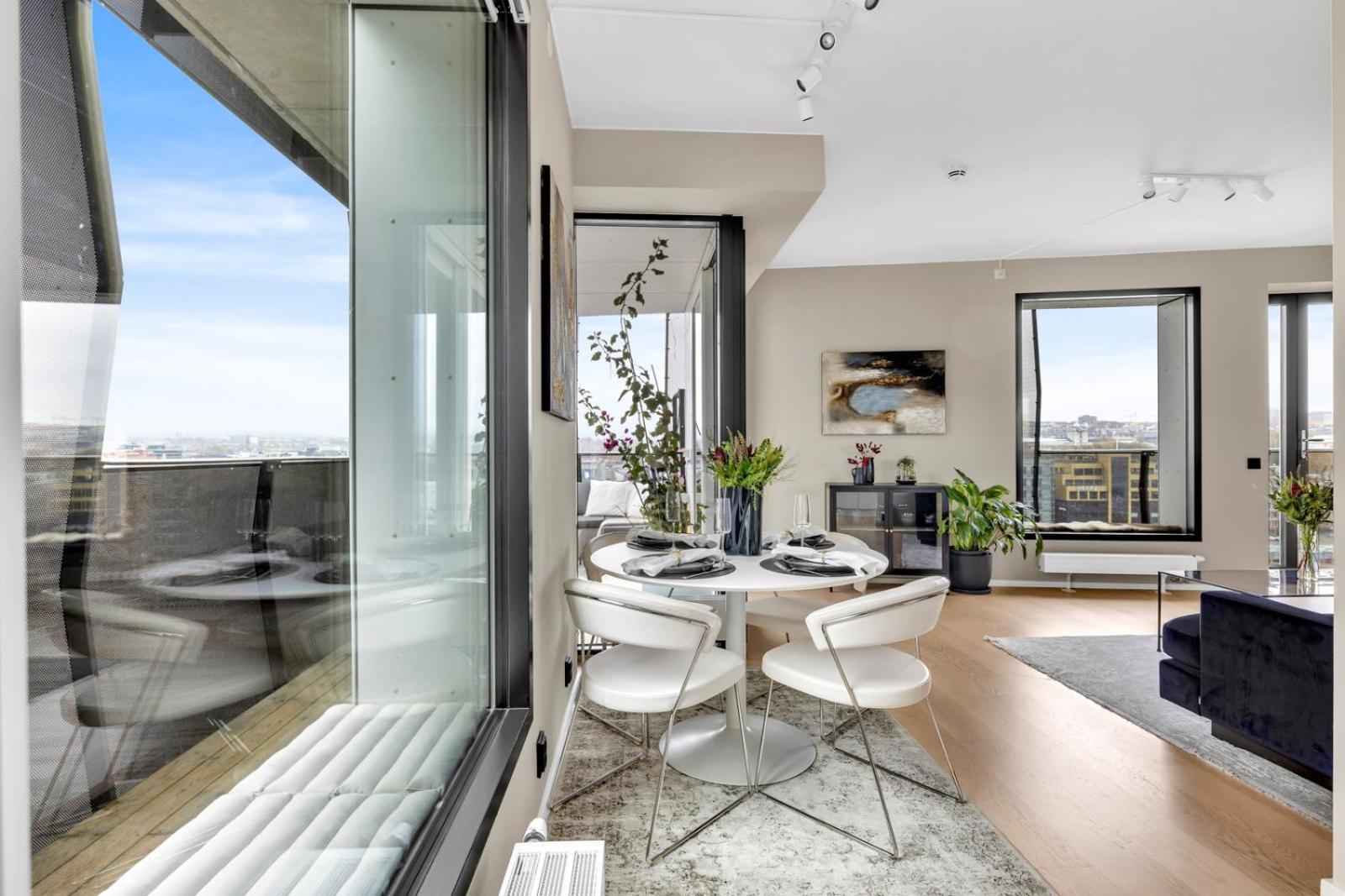 Eksklusiv Modern Barcode Apartment Oslo Exterior foto